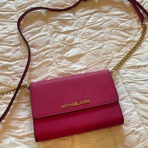 Micheal Kors Hot Pink Hand Bag